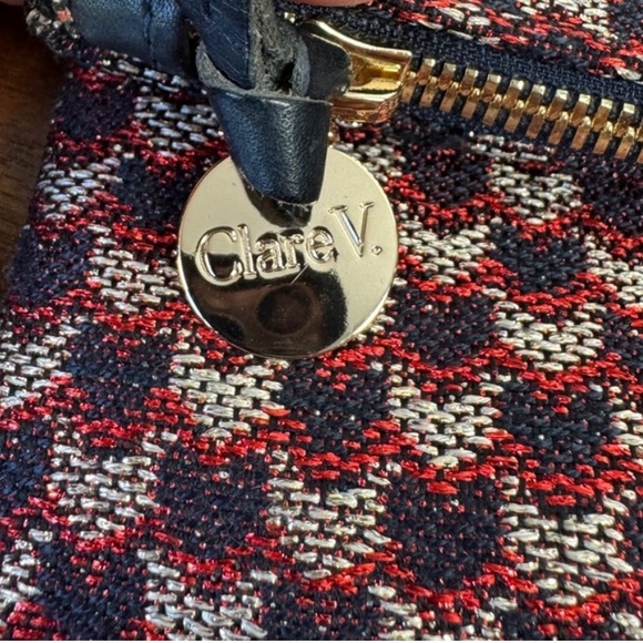 RARE Clare V fold over clutch, Marquis - Picture 9 of 10